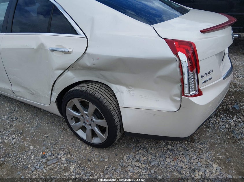 2013 Cadillac Ats VIN 1G6AB5RX9D0178588 IAAI salvage auction — LEFT REAR, Salvage Title, sold $1,975 on 2026-07-09 (photo 6)