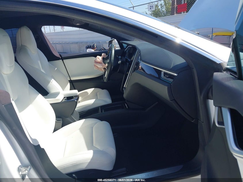 2017 Tesla Model s VIN 5YJSA1E23HF233132 IAAI salvage auction — FRONT END, Salvage (California), sold $5,600 on 2026-07-22 (photo 5)