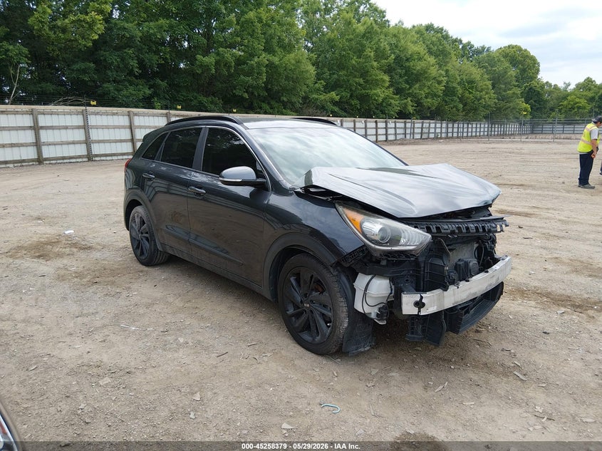 2018 Kia Niro VIN KNDCC3LC1J5137870 IAAI salvage auction — FRONT END, Salvage Title, sold $800 on 2026-07-08 (photo 1)