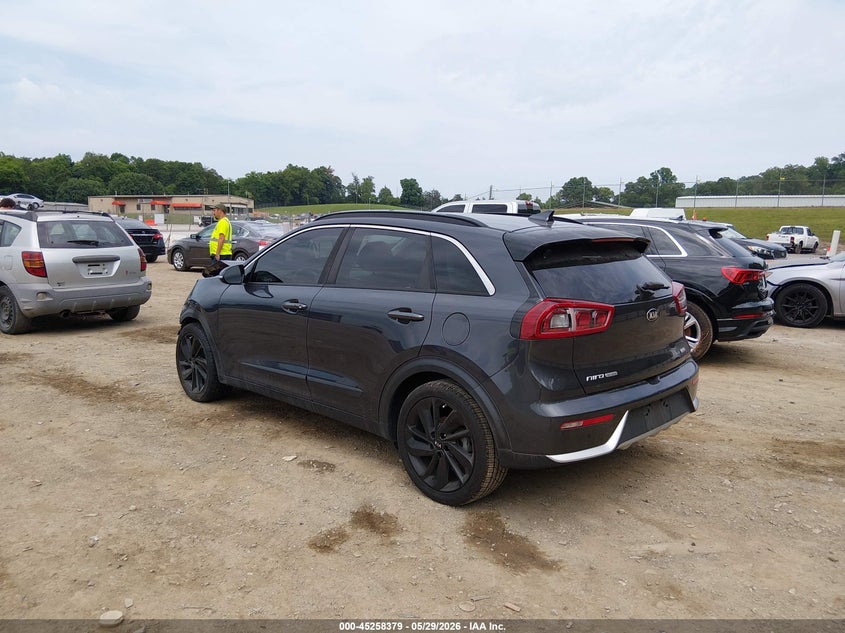 2018 Kia Niro VIN KNDCC3LC1J5137870 IAAI salvage auction — FRONT END, Salvage Title, sold $800 on 2026-07-08 (photo 3)