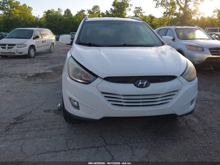 2014 Hyundai Tucson VIN KM8JU3AG8EU893018 IAAI salvage auction — NORMAL WEAR, Clear (Indiana), sold $1,150 on 2026-07-13 (photo 6)