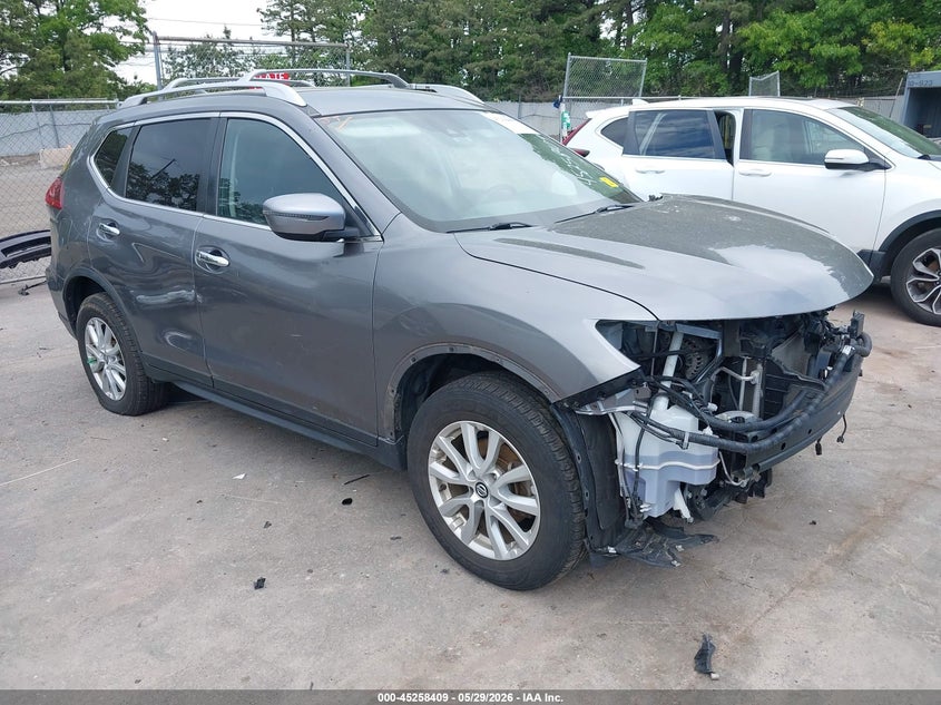 2019 Nissan Rogue VIN KNMAT2MV0KP558096 IAAI salvage auction — LEFT FRONT, Salvage Title, sold $2,550 on 2026-07-11 (photo 1)