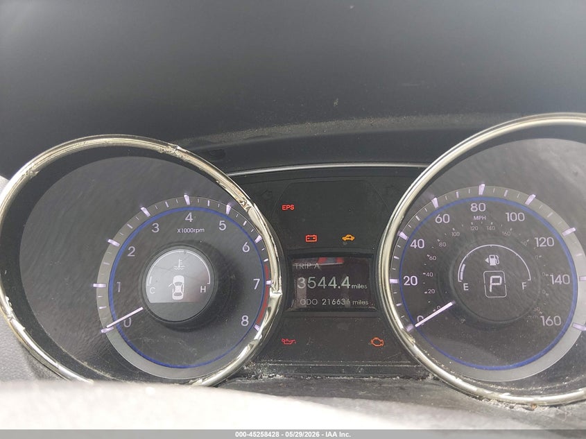 2012 Hyundai Sonata VIN 5NPEC4AC5CH330933 IAAI salvage auction — NORMAL WEAR, Salvage Title, sold $300 on 2026-07-28 (photo 7)