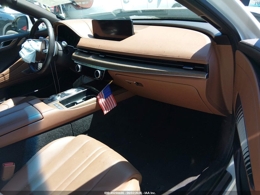 2021 Genesis G80 VIN KMTGB4SC2MU048834 IAAI salvage auction — FRONT END, Salvage Title, sold $6,100 on 2026-07-13 (photo 5)