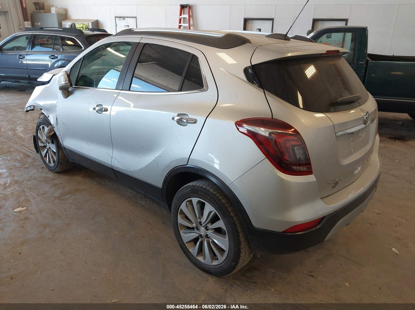 2018 Buick Encore VIN KL4CJASB6JB509458 IAAI salvage auction — FRONT END, Salvage Title, sold $575 on 2026-07-21 (photo 3)