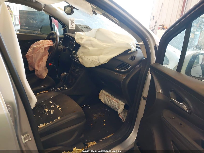 2018 Buick Encore VIN KL4CJASB6JB509458 IAAI salvage auction — FRONT END, Salvage Title, sold $575 on 2026-07-21 (photo 5)
