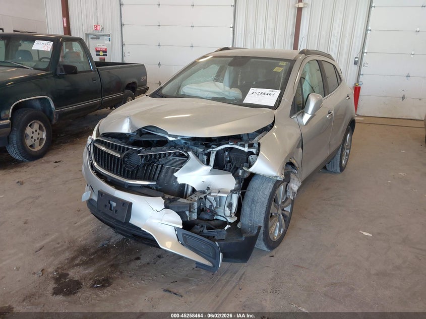 2018 Buick Encore VIN KL4CJASB6JB509458 IAAI salvage auction — FRONT END, Salvage Title, sold $575 on 2026-07-21 (photo 6)