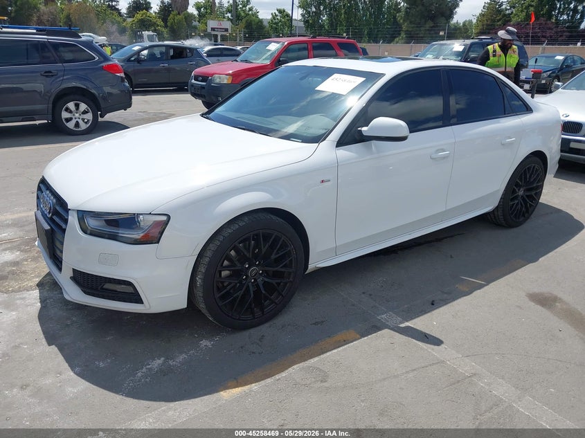 2016 Audi A4 VIN WAUBFAFL3GN015794 IAAI salvage auction — NORMAL WEAR, Salvage Title, sold $600 on 2026-07-29 (photo 2)