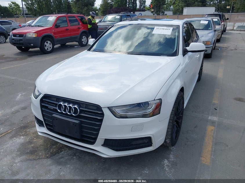 2016 Audi A4 VIN WAUBFAFL3GN015794 IAAI salvage auction — NORMAL WEAR, Salvage Title, sold $600 on 2026-07-29 (photo 6)