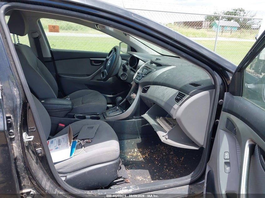 2013 Hyundai Elantra VIN KMHDH4AE6DU913500 IAAI salvage auction — NORMAL WEAR, Clear (Minnesota), sold $500 on 2026-07-21 (photo 5)