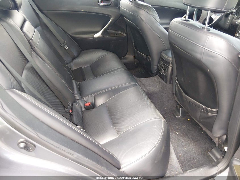 2012 Lexus Is VIN JTHBE5C20C5028844 IAAI salvage auction — NORMAL WEAR, Clear (Florida), sold $2,025 on 2026-07-13 (photo 8)
