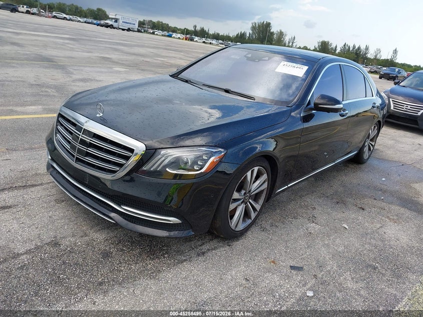 2020 Mercedes-benz S class VIN WDDUG6EBXLA510077 IAAI salvage auction — NORMAL WEAR, Clear (Florida), sold $14,000 on 2026-08-06 (photo 2)