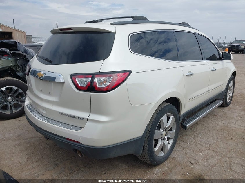 2015 Chevrolet Traverse VIN 1GNKRJKD0FJ333314 IAAI salvage auction — ENGINE DAMAGE, Salvage Title, sold $25 on 2026-07-28 (photo 4)