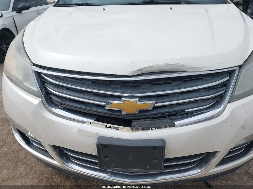 2015 Chevrolet Traverse VIN 1GNKRJKD0FJ333314 IAAI salvage auction — ENGINE DAMAGE, Salvage Title, sold $25 on 2026-07-28 (photo 6)