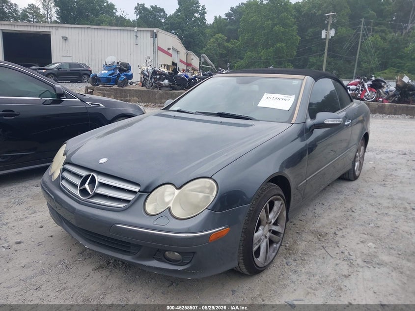 2008 Mercedes-benz Clk-klasse VIN WDBTK56F48T089225 IAAI salvage auction — NORMAL WEAR, Clear (Georgia), sold $500 on 2026-07-14 (photo 2)