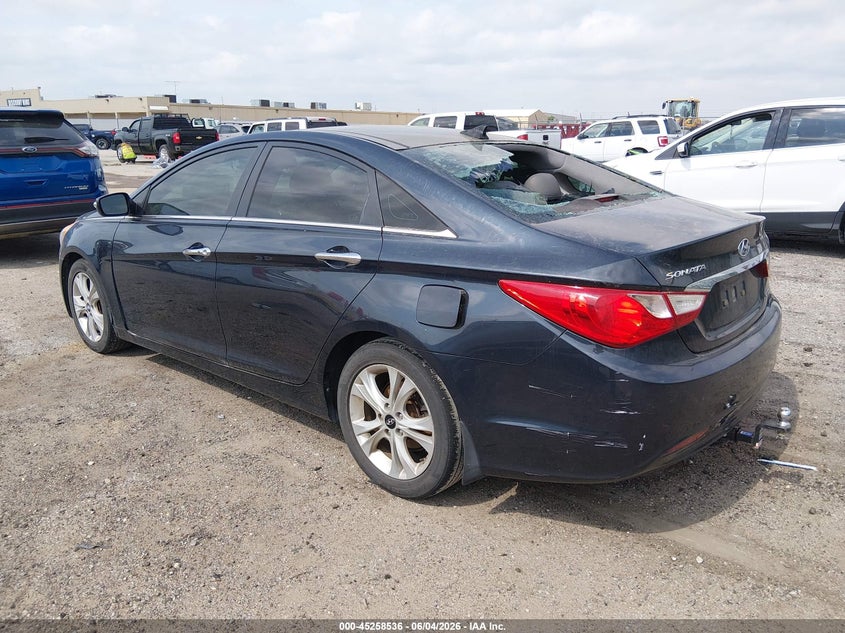 2012 Hyundai Sonata VIN 5NPEC4AC0CH394331 IAAI salvage auction — STORM DAMAGE, Salvage (Kansas), sold $550 on 2026-07-10 (photo 3)