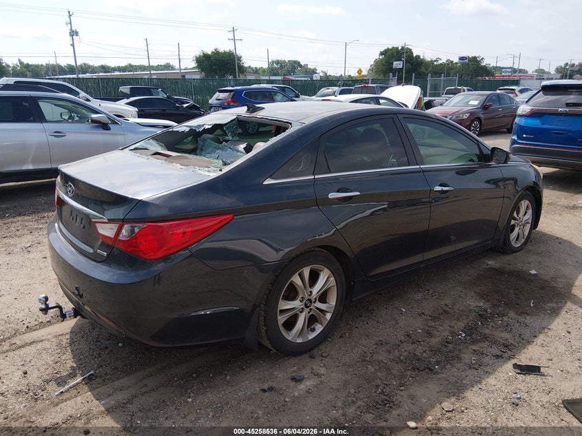 2012 Hyundai Sonata VIN 5NPEC4AC0CH394331 IAAI salvage auction — STORM DAMAGE, Salvage (Kansas), sold $550 on 2026-07-10 (photo 4)