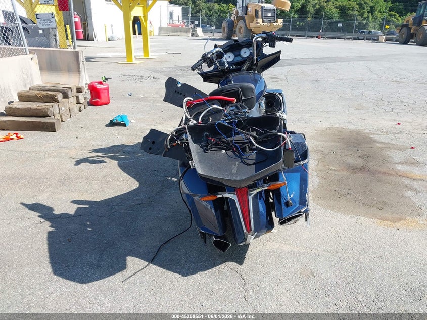 2012 Victory Cross country VIN 5VPDW36N6C3001419 IAAI salvage auction — FRONT & REAR, Salvage Title, sold $1,650 on 2026-07-16 (photo 6)