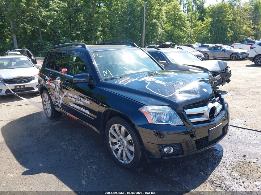 2012 Mercedes-benz Glk-klasse VIN WDCGG8HB9CF842412 IAAI salvage auction — FRONT END, Salvage Title, sold $975 on 2026-07-08 (photo 1)