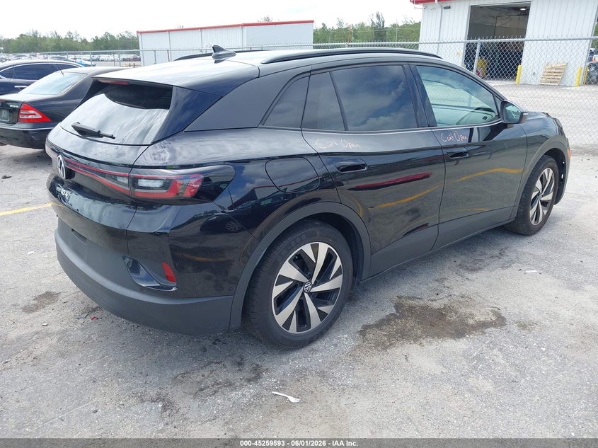 2024 Volkswagen Id.4 VIN 1V2BMPE8XRC010940 IAAI salvage auction — LEFT SIDE, Salvage Title, sold $8,600 on 2026-07-23 (photo 4)