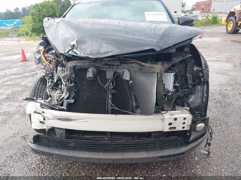 2016 Toyota Highlander VIN 5TDJKRFH1GS333380 IAAI salvage auction — FRONT END, Salvage Title, sold $975 on 2026-07-08 (photo 6)