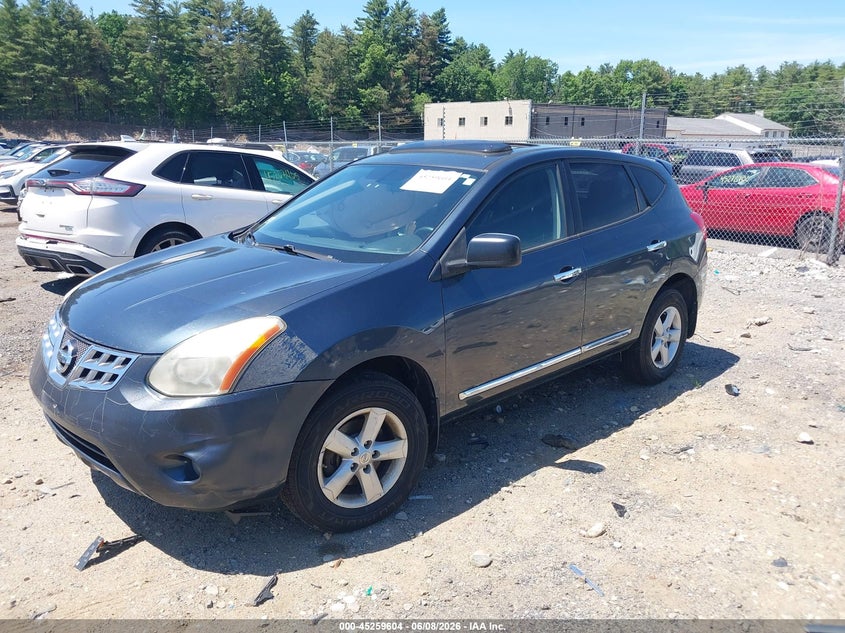 2012 Nissan Rogue VIN JN8AS5MV5CW382548 IAAI salvage auction — SIDE, Salvage (Massachusetts), sold $425 on 2026-07-24 (photo 2)