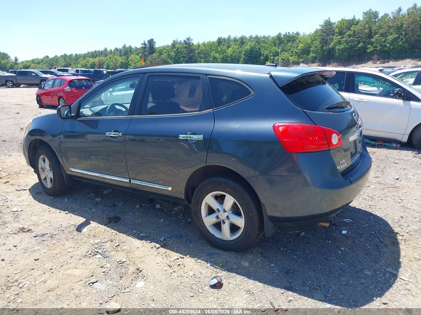 2012 Nissan Rogue VIN JN8AS5MV5CW382548 IAAI salvage auction — SIDE, Salvage (Massachusetts), sold $425 on 2026-07-24 (photo 3)