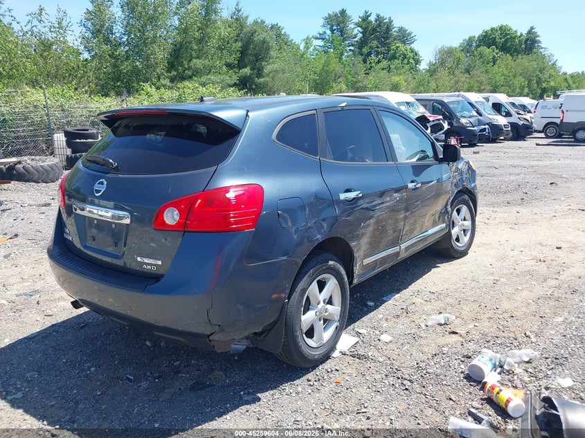 2012 Nissan Rogue VIN JN8AS5MV5CW382548 IAAI salvage auction — SIDE, Salvage (Massachusetts), sold $425 on 2026-07-24 (photo 4)