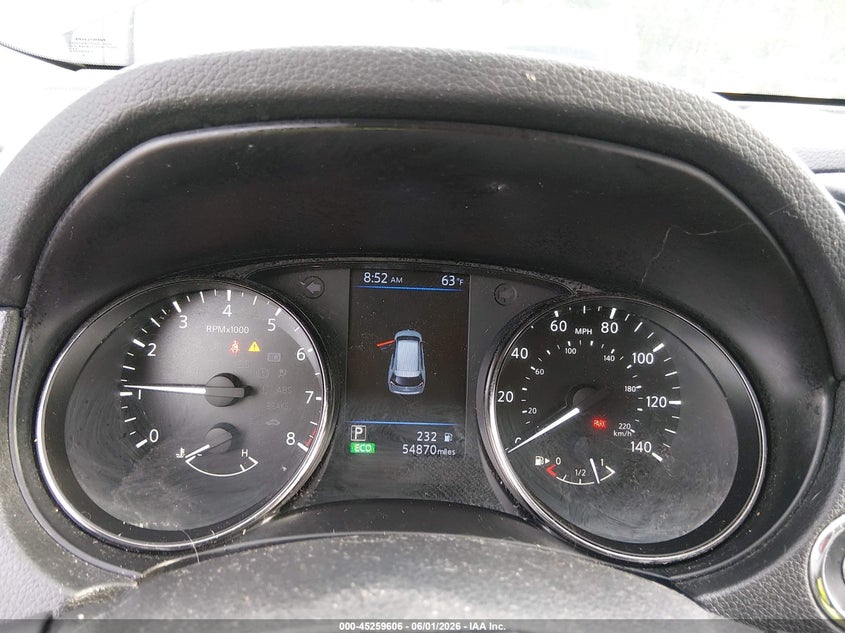 2019 Nissan Rogue VIN JN8AT2MV7KW397529 IAAI salvage auction — RIGHT FRONT, Salvage Title, sold $7,700 on 2026-07-15 (photo 7)