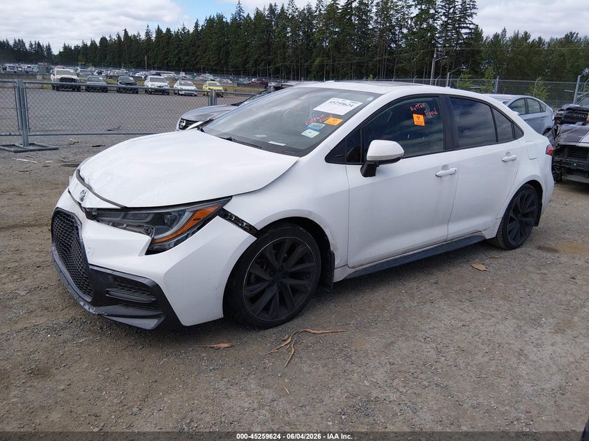2020 Toyota Corolla VIN JTDP4RCE2LJ030646 IAAI salvage auction — BIO HAZARD, Salvage Title, sold $4,750 on 2026-07-15 (photo 2)