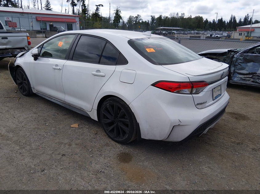 2020 Toyota Corolla VIN JTDP4RCE2LJ030646 IAAI salvage auction — BIO HAZARD, Salvage Title, sold $4,750 on 2026-07-15 (photo 3)