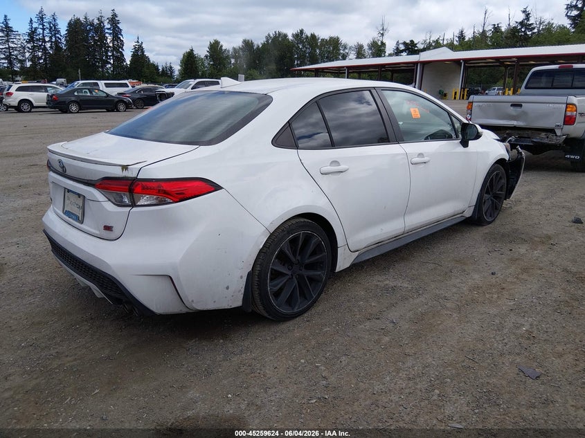2020 Toyota Corolla VIN JTDP4RCE2LJ030646 IAAI salvage auction — BIO HAZARD, Salvage Title, sold $4,750 on 2026-07-15 (photo 4)