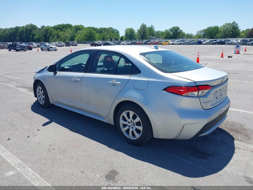 2021 Toyota Corolla VIN 5YFEPMAE4MP165693 IAAI salvage auction — FRONT END, Salvage Title, sold $4,650 on 2026-07-17 (photo 3)