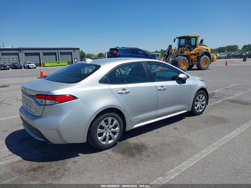 2021 Toyota Corolla VIN 5YFEPMAE4MP165693 IAAI salvage auction — FRONT END, Salvage Title, sold $4,650 on 2026-07-17 (photo 4)