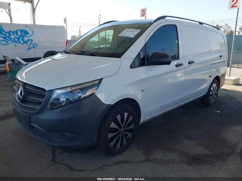 2023 Mercedes-benz Metris VIN W1YV0BEY7P4298481 IAAI salvage auction — UNDERCARRIAGE, Salvage Title, sold $8,650 on 2026-08-10 (photo 2)