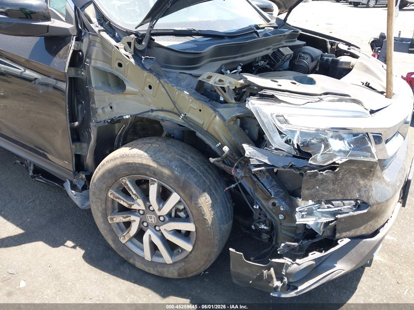 2022 Honda Pilot VIN 5FNYF5H51NB006333 IAAI salvage auction — FRONT END, Salvage Title, sold $2,750 on 2026-07-31 (photo 6)