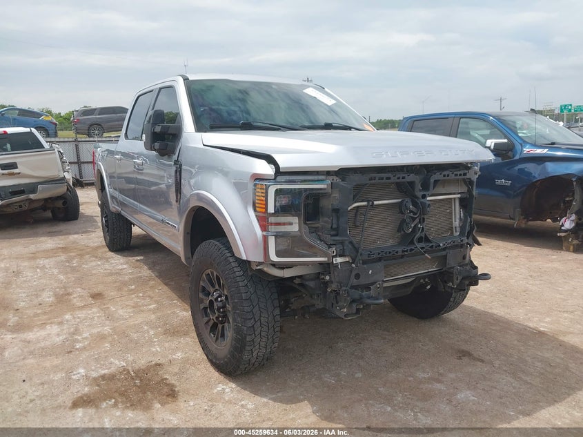 2021 Ford F250 VIN 1FT8W2BT2MED29070 — IAAI salvage auction photo