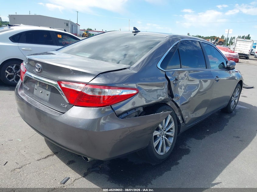 2017 Toyota Camry VIN 4T1BF1FK6HU810979 IAAI salvage auction — RIGHT REAR, Salvage Title, sold $6,200 on 2026-07-09 (photo 4)