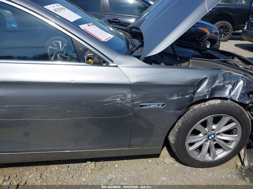 2014 BMW 5er VIN WBA5A7C54ED617417 IAAI salvage auction — RIGHT SIDE, Salvage (Georgia), sold $1,800 on 2026-07-14 (photo 6)
