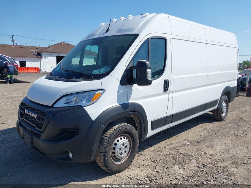 2025 Ram Promaster 3500 VIN 3C6MRVHG9SE546349 IAAI salvage auction — NORMAL WEAR, Clear (New York), sold $14,050 on 2026-07-23 (photo 2)