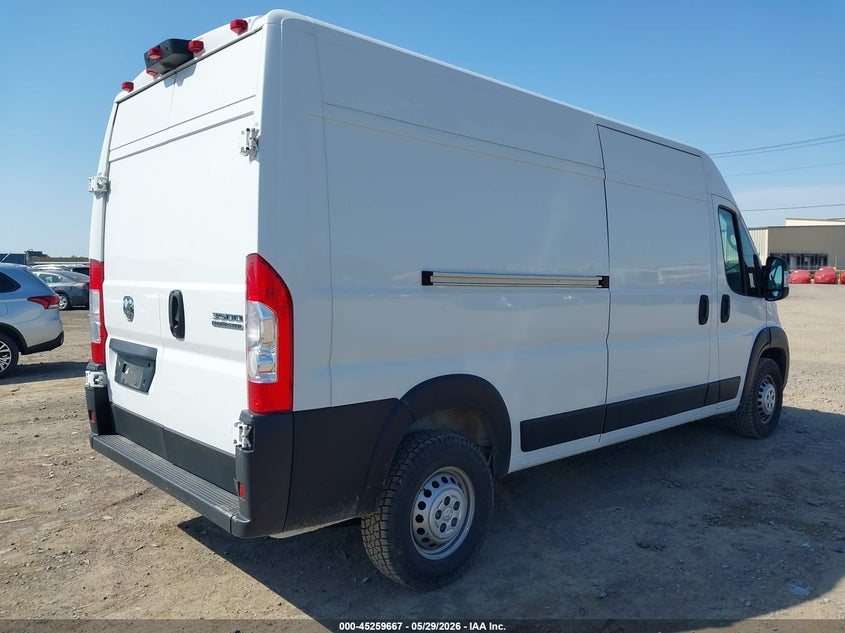 2025 Ram Promaster 3500 VIN 3C6MRVHG9SE546349 IAAI salvage auction — NORMAL WEAR, Clear (New York), sold $14,050 on 2026-07-23 (photo 4)