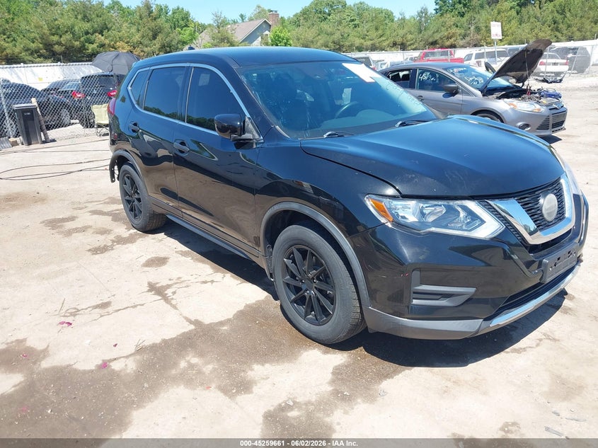 2019 Nissan Rogue VIN KNMAT2MV9KP534220 IAAI salvage auction — REAR END, Clear (Indiana), sold $2,050 on 2026-07-28 (photo 1)