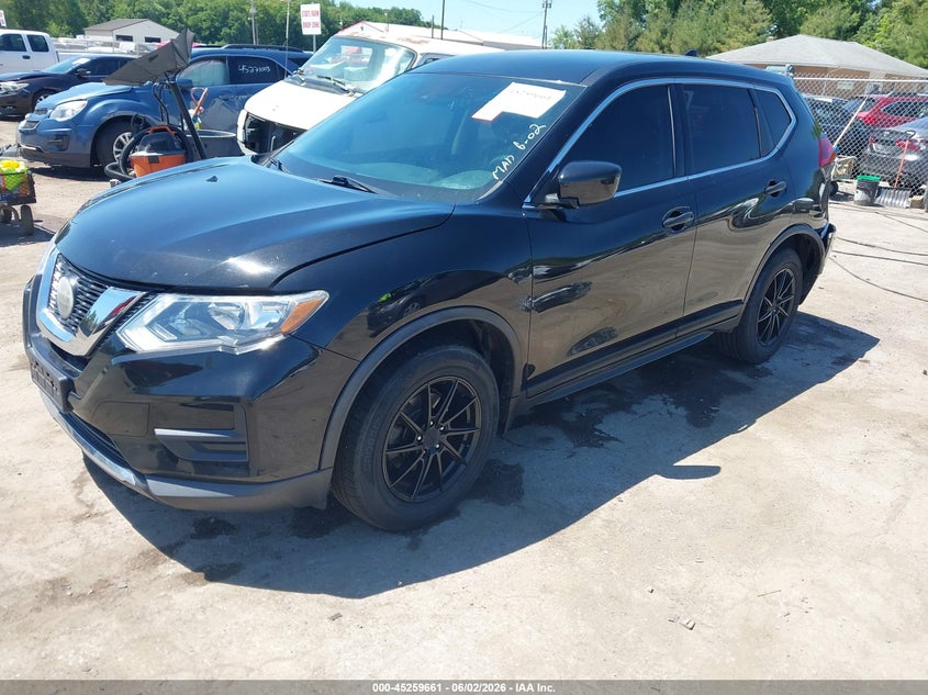2019 Nissan Rogue VIN KNMAT2MV9KP534220 IAAI salvage auction — REAR END, Clear (Indiana), sold $2,050 on 2026-07-28 (photo 2)