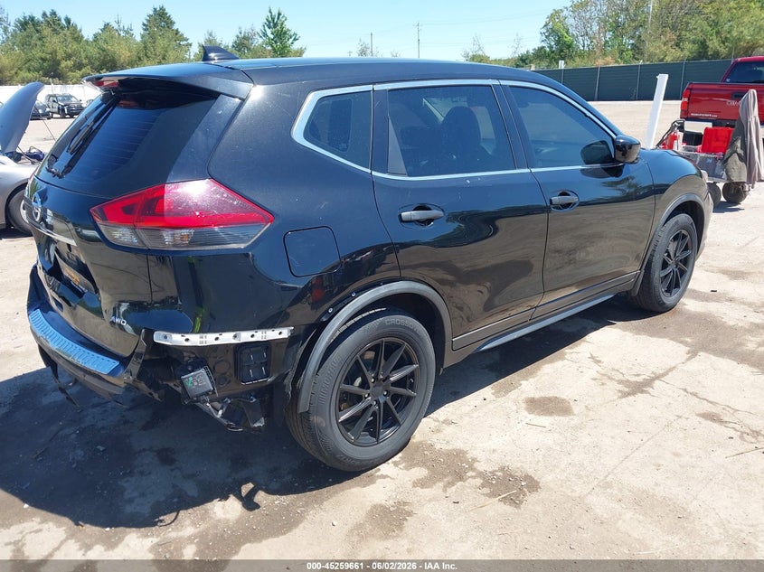 2019 Nissan Rogue VIN KNMAT2MV9KP534220 IAAI salvage auction — REAR END, Clear (Indiana), sold $2,050 on 2026-07-28 (photo 4)