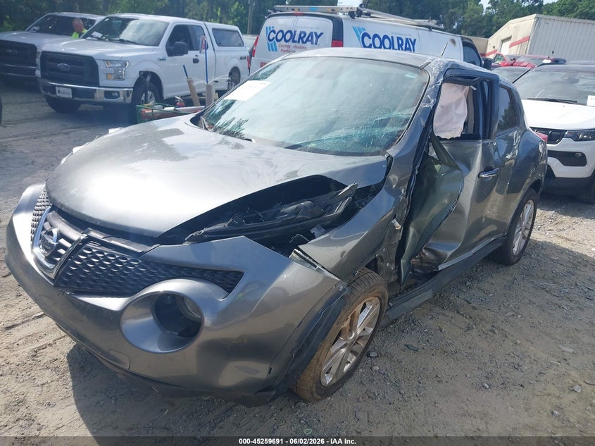 2012 Nissan Juke VIN JN8AF5MR3CT108337 IAAI salvage auction — LEFT SIDE, Salvage Title, sold $325 on 2026-07-14 (photo 2)