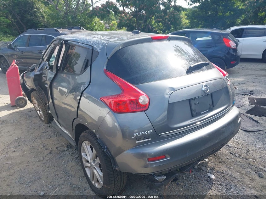 2012 Nissan Juke VIN JN8AF5MR3CT108337 IAAI salvage auction — LEFT SIDE, Salvage Title, sold $325 on 2026-07-14 (photo 3)