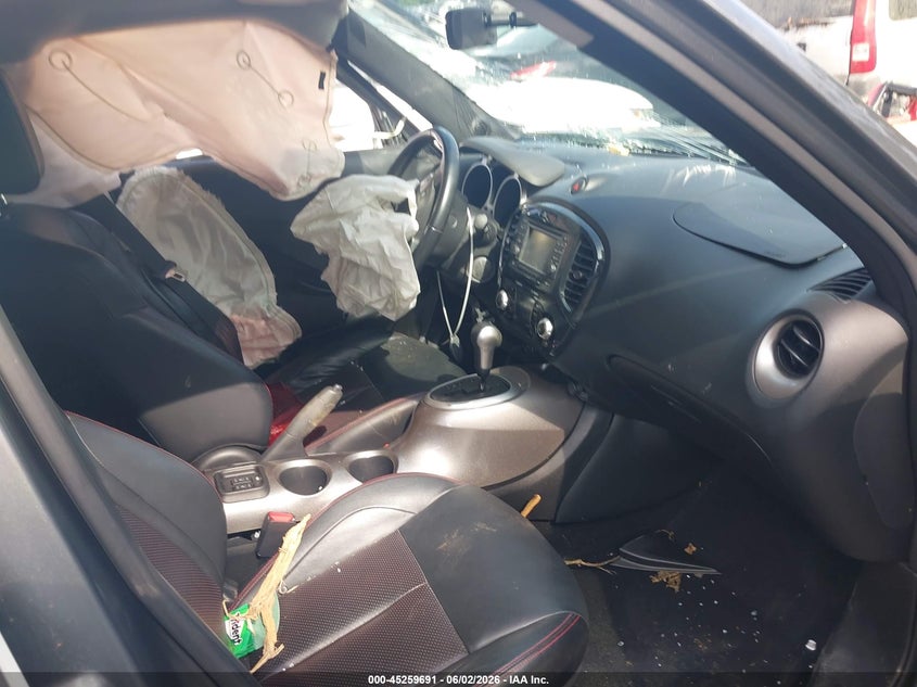 2012 Nissan Juke VIN JN8AF5MR3CT108337 IAAI salvage auction — LEFT SIDE, Salvage Title, sold $325 on 2026-07-14 (photo 5)