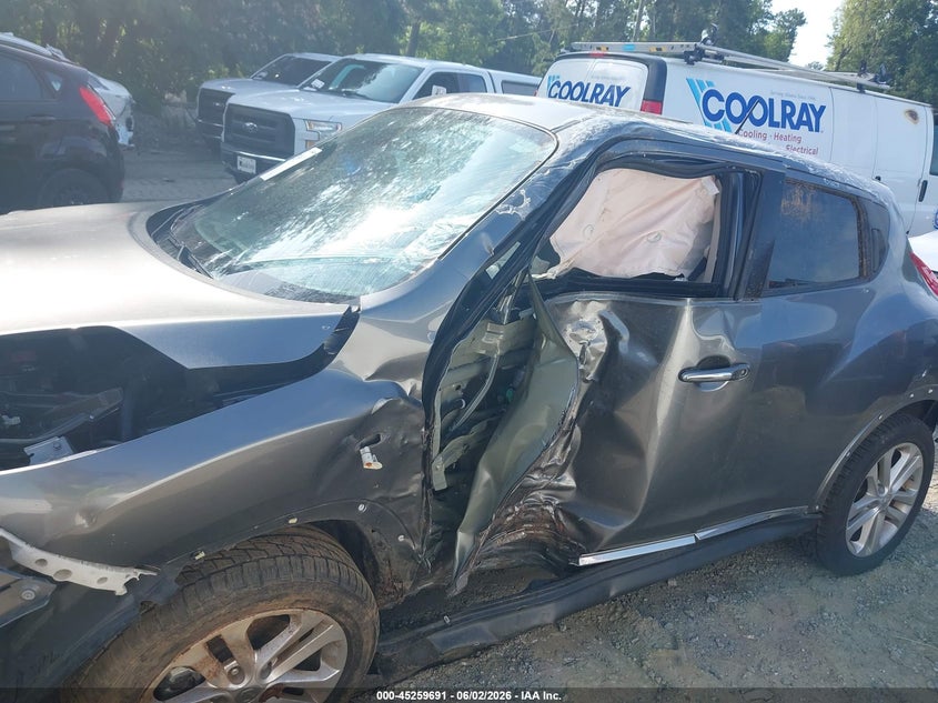 2012 Nissan Juke VIN JN8AF5MR3CT108337 IAAI salvage auction — LEFT SIDE, Salvage Title, sold $325 on 2026-07-14 (photo 6)