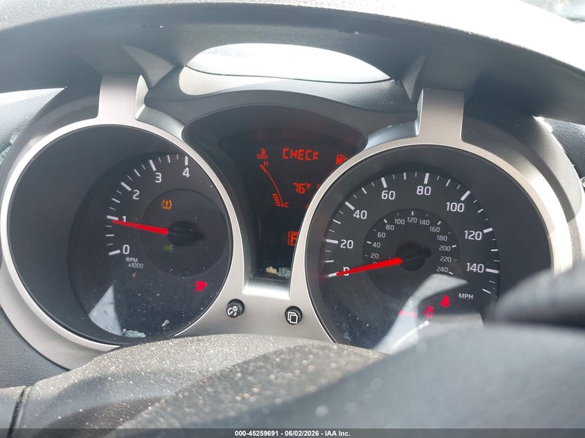 2012 Nissan Juke VIN JN8AF5MR3CT108337 IAAI salvage auction — LEFT SIDE, Salvage Title, sold $325 on 2026-07-14 (photo 7)