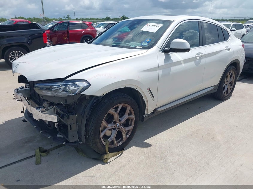 2023 BMW X4 VIN 5UX33DT01P9S64274 IAAI salvage auction — FRONT END, Original (Texas), sold $16,500 on 2026-08-21 (photo 2)